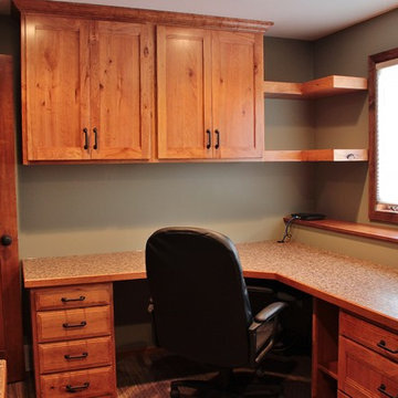 Rustic Cherry Office