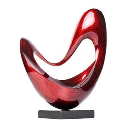 Small Flating Heart Sculpture - Decorative Objects And Figurines