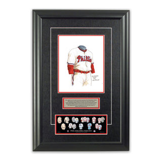 MLB Philadelphia Phillies 1948 uniform original art – Heritage Sports Art