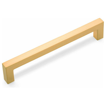 Cosmas 14777-128BG Brushed Gold Modern Contemporary Cabinet Pull