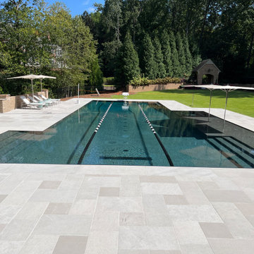 Perimeter Overflow Pool in Paradise