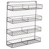 Double Wide 4 Row Chicken Wire Spice Rack