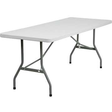 30x72 White Plastic Fold Table