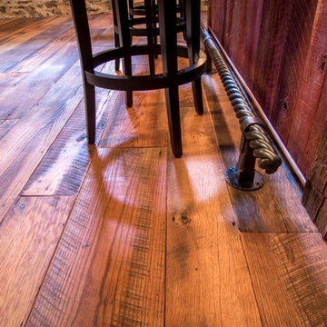 Wide Plank Antique Oak Flooring