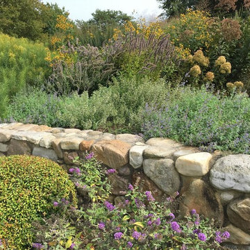 Landscape with wall