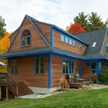 Bevel Western Red Cedar Siding in MA