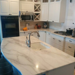White marble Kitchen countertops - Products