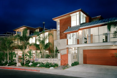 Inspiration for an exterior home remodel in San Diego