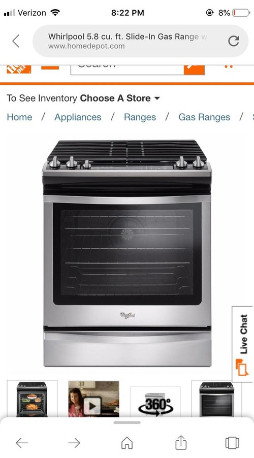 Freestanding vs. SlideIn Range