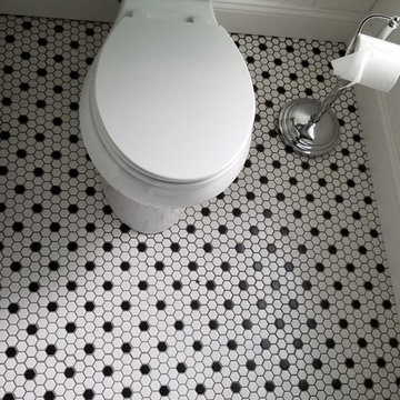New Toilet and tiles