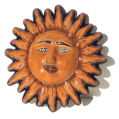 Talavera Ceramic Sun Face