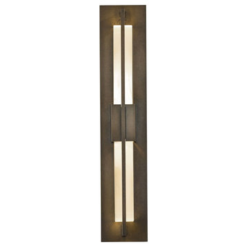 306415-1023 Double Axis Small LED Outdoor Sconce in Coastal Oil Rubbed Bronze