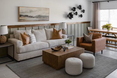 Living room - living room idea in Orlando