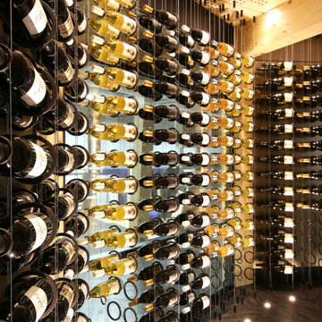 The Ring - Tension Cable Wine Racking System by Genuwine Cellars