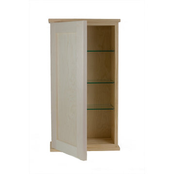 Sandalwood On the Wall Unfinished Cabinet 19.5h x 15.5w x 3.25d