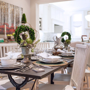 Match Pewter Tablescape