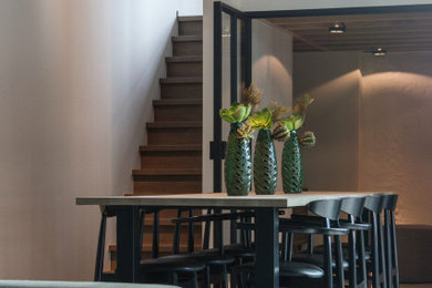 Dining room - contemporary dining room idea in Other