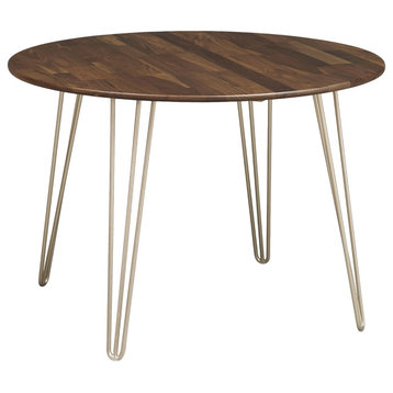 Essentials Round Dining Table, Natural Cherry