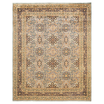 Mogul, One-of-a-Kind Hand-Knotted Area Rug Gray, 8'2"x10'1"