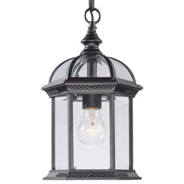 Acclaim Lighting 5276BK Dover, 1-Light Outdoor Hanging Lantern Wid