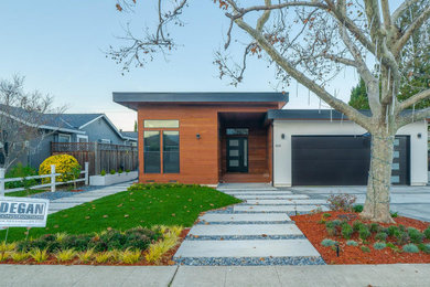 Example of a trendy exterior home design in San Francisco