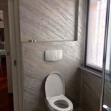nuovo bagno in microcemento cemento 3d