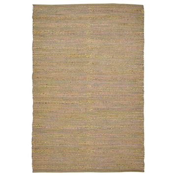 Naturals Sinclair Area Rug, Pink, 5' x 8', Striped