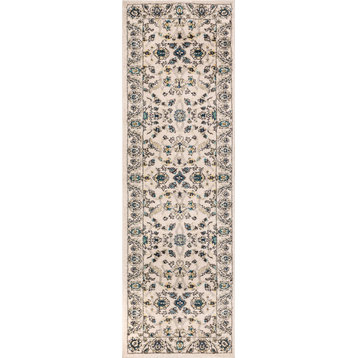 Well Woven Sydney Vintage Ivory Area Rug, 2'3"x7'3" Runner