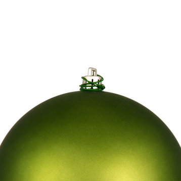 Vickerman N592034Dmv 8" Juniper Green Matte Ball Ornament