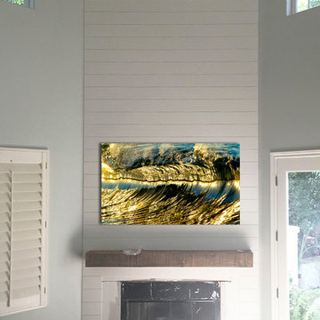 Aaron Chang Fine Art: Mantle Art - Champagne