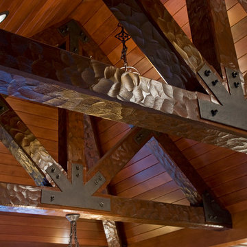 Ceiling beam work