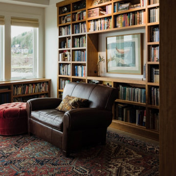 Bookshelves & Fireplace Built-ins