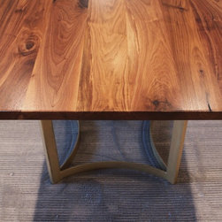 Modern Walnut Table - Dining Tables