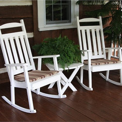 Poly Classic Porch Rocker - Patio Furniture And Outdoor Furniture