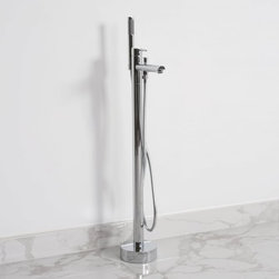 TEC CLASSIC FREESTANDING FLOOR STANDING CHROME BATH SHOWER MIXER TAP - Products