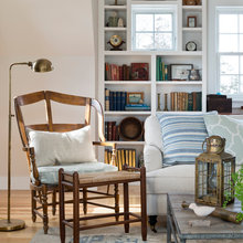Bookcase around window