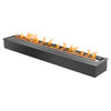 48" Black Ventless Ethanol Fireplace Burner Insert - EB4800 | Ignis