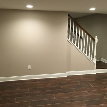 Chester basement renovation