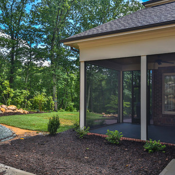 Transitional Brick Custom Home in Governors Club