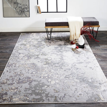 Orin Area Rug - Silver/Gray