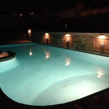 Atlanta Metro Custom Pool Renovations- Blue Lagoon PebbleTec