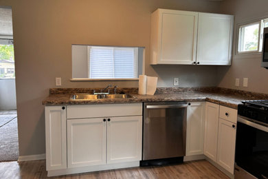 Example of a kitchen design in Other