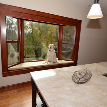 Fabulous Arts and Crafts Home Features Stunning Shaker Cabinets