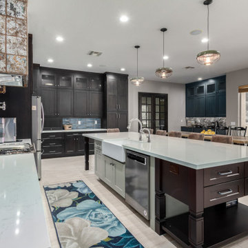 Menlo Circle - Rustic