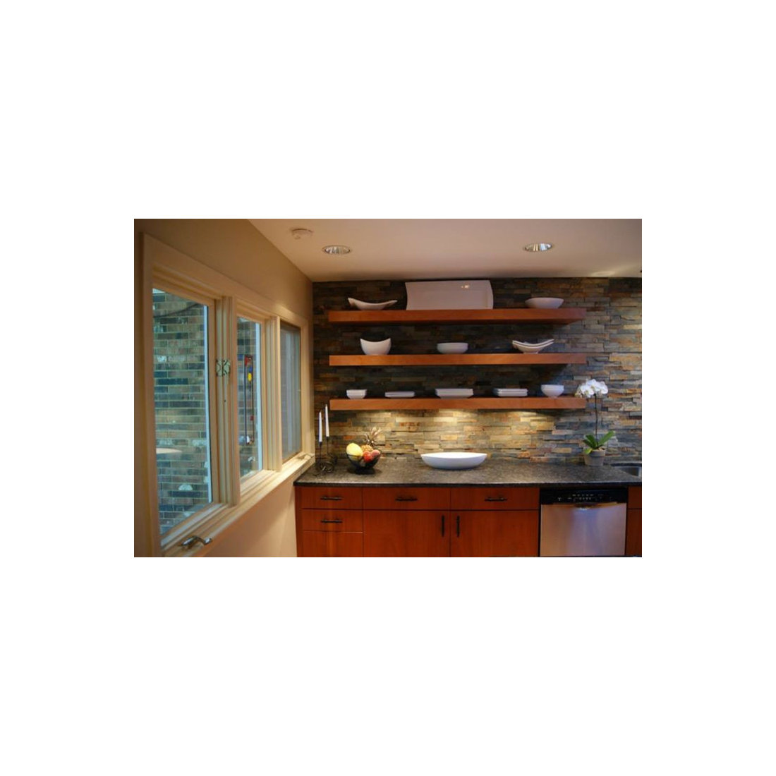 Frank Lloyd Wright Inspired Kitchen Remodel