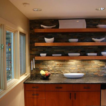 Frank Lloyd Wright Inspired Kitchen Remodel