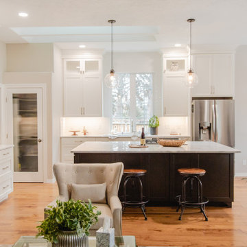 Turning a dark, cramped kitchen to bright and inviting!