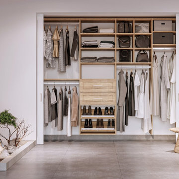 Custom Reach-in Closet Organizers