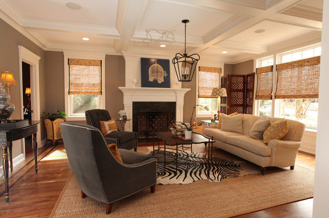 Modern Living Room by kelley gardner