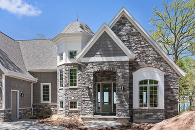 Example of a trendy exterior home design in Other